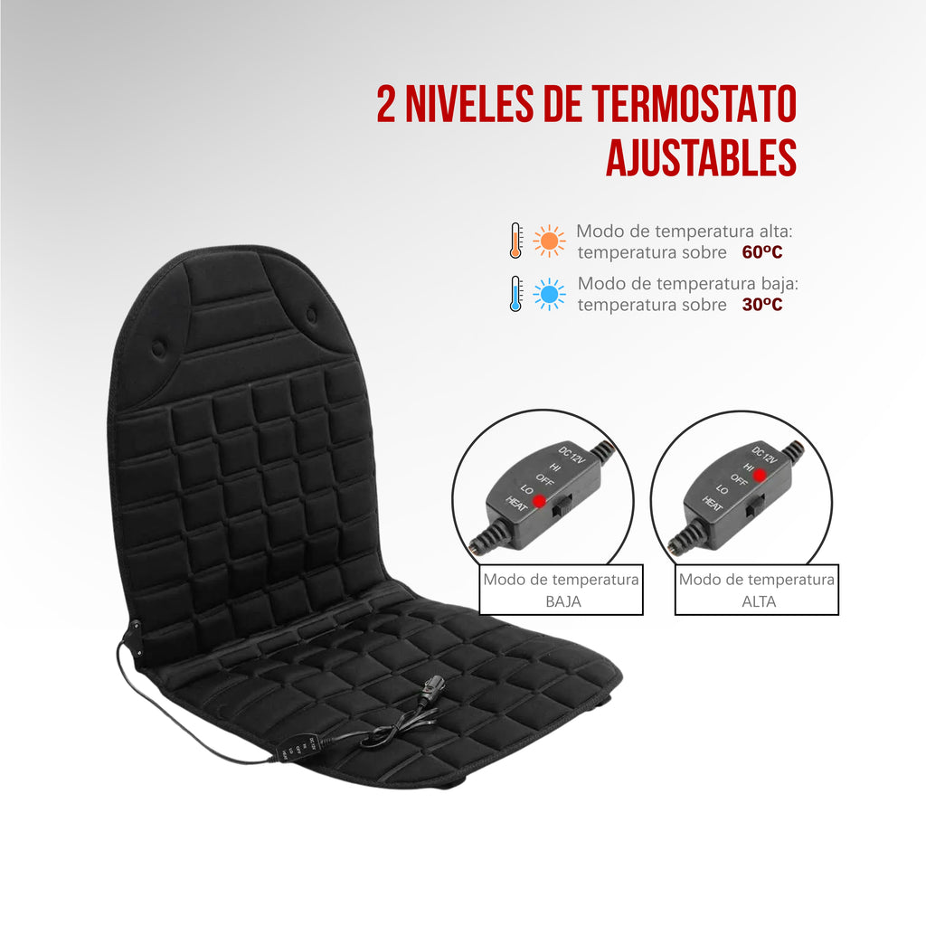 Funda calefactable universal para coche (12V)