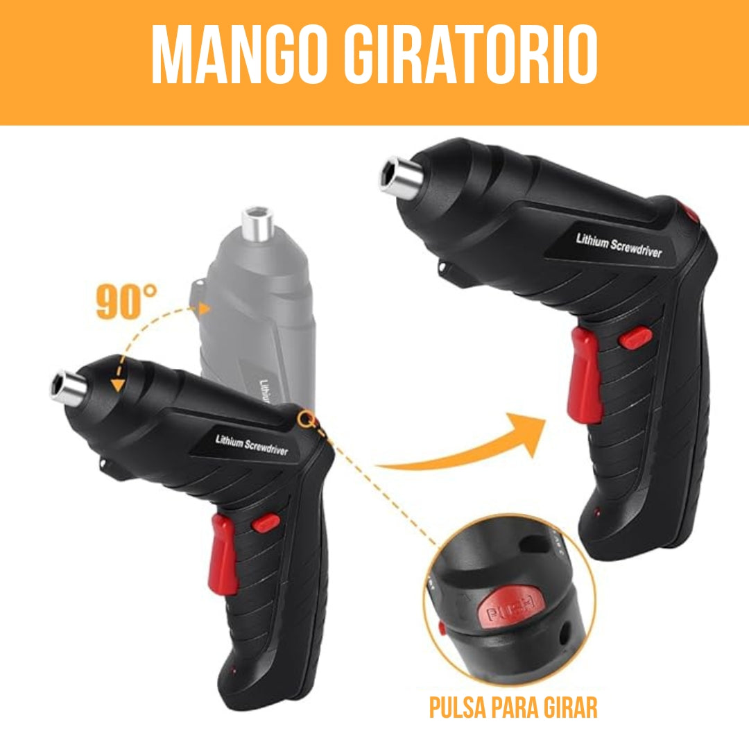 Kit Destornillador Eléctrico Multifunción 47 pzas