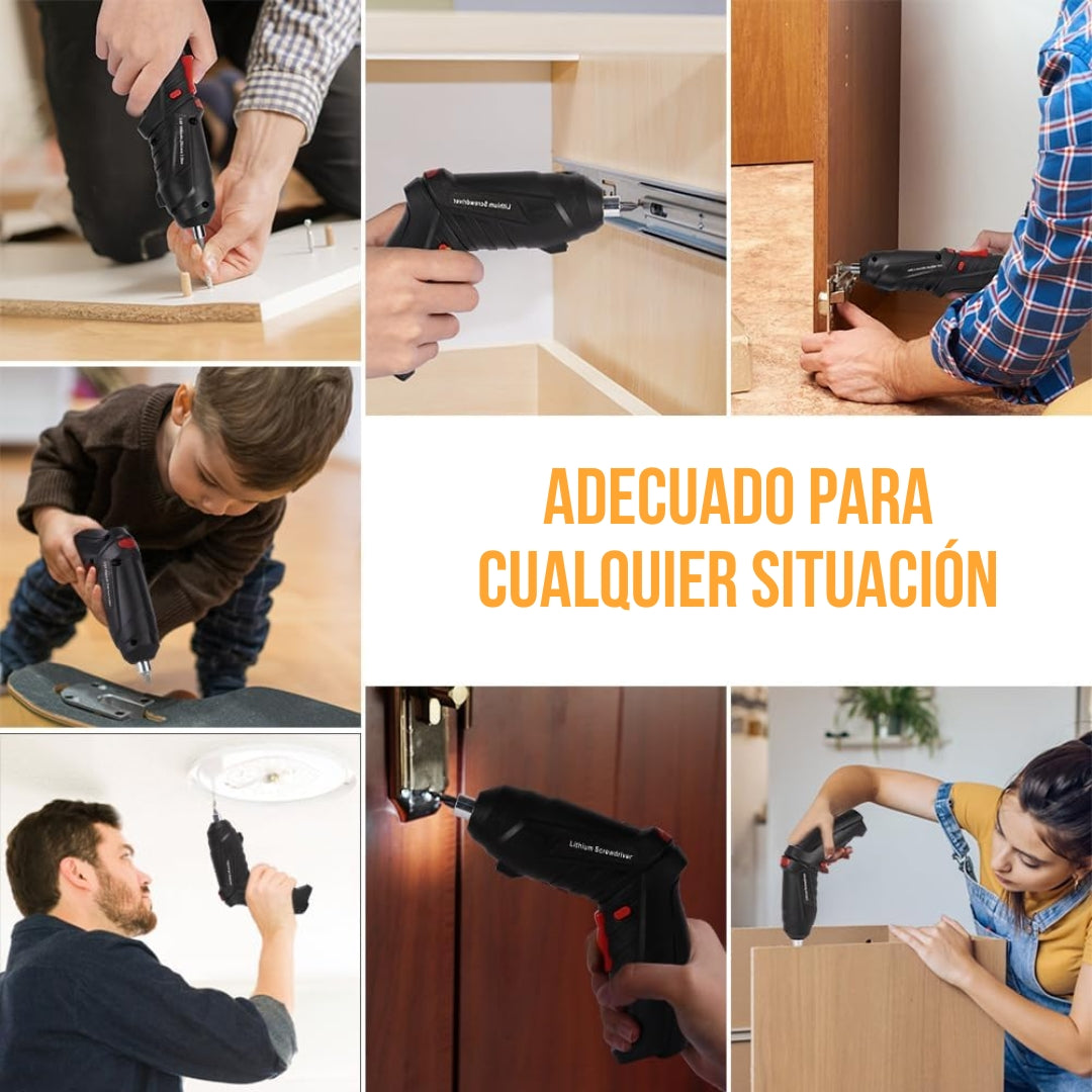 Kit Destornillador Eléctrico Multifunción 47 pzas