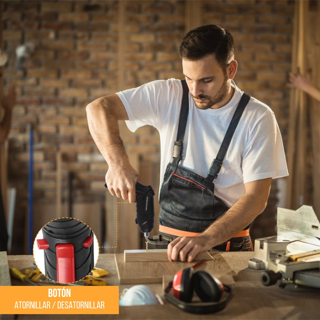 Kit Destornillador Eléctrico Multifunción 47 pzas